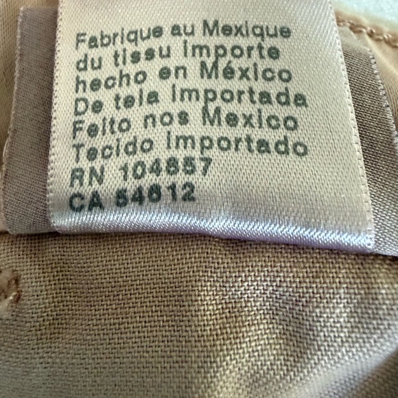 🌅 EUC: AG Adriano Goldschmied Wanderer Shorts 31R Sulfur Dune Rose Slim Trouser - Picture 5 of 13